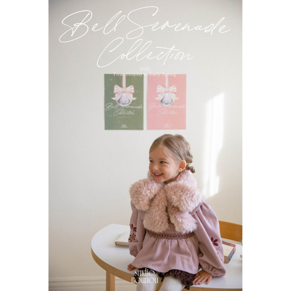 Nounou 圍巾 누누 테디퍼목도리-細節圖3