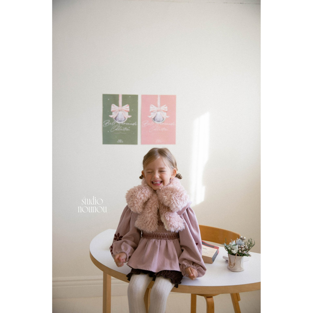 Nounou 圍巾 누누 테디퍼목도리-細節圖4