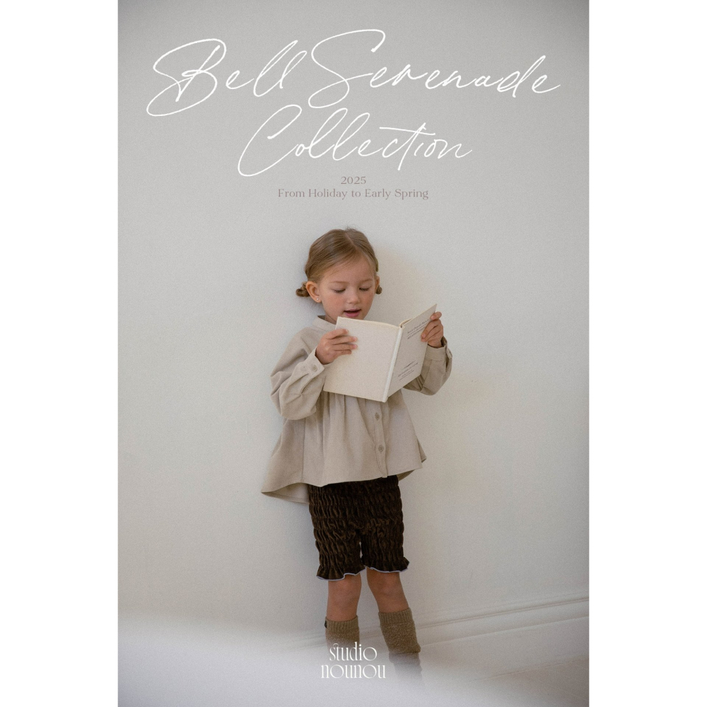 Nounou 上衣 누누 튤립블라우스-細節圖4