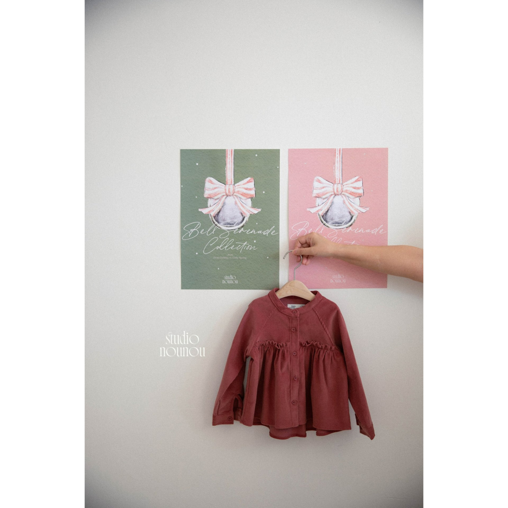 Nounou 上衣 누누 튤립블라우스-細節圖10