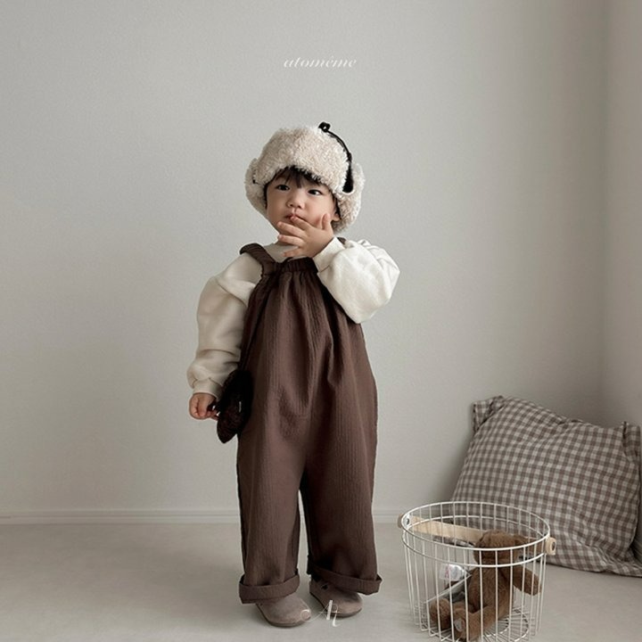 Atomeme 吊帶褲 아토메메 윈터베리오버롤-細節圖3