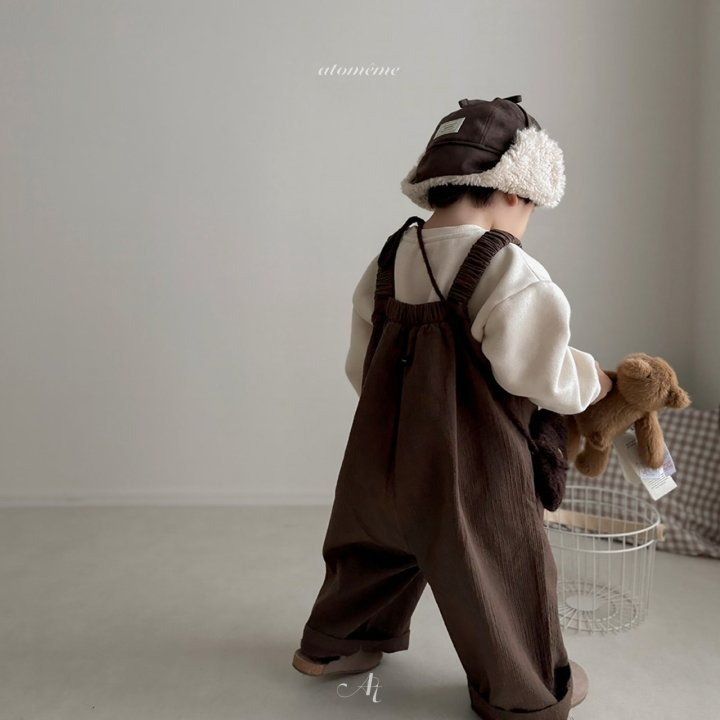 Atomeme 吊帶褲 아토메메 윈터베리오버롤-細節圖4