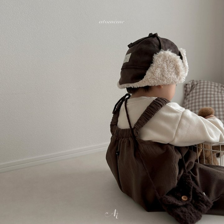 Atomeme 吊帶褲 아토메메 윈터베리오버롤-細節圖5