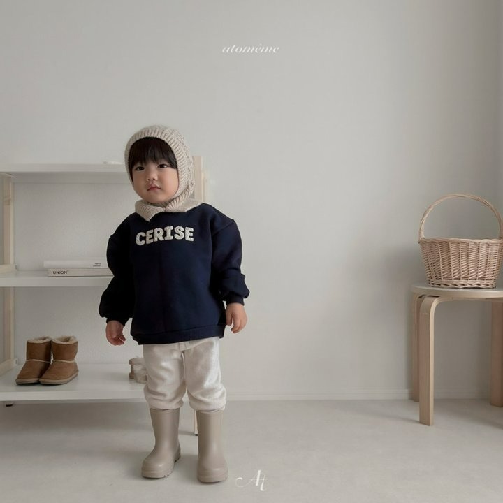 Atomeme 上衣 아토메메 부클맨투맨-細節圖2