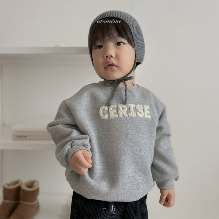 Atomeme 上衣 아토메메 부클맨투맨-細節圖4