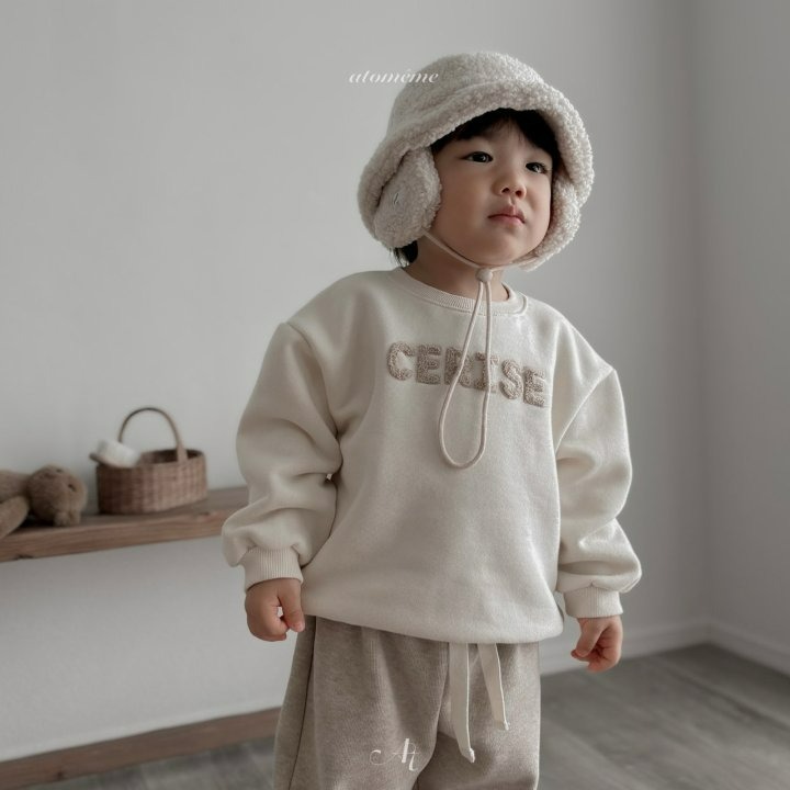 Atomeme 上衣 아토메메 부클맨투맨-細節圖7