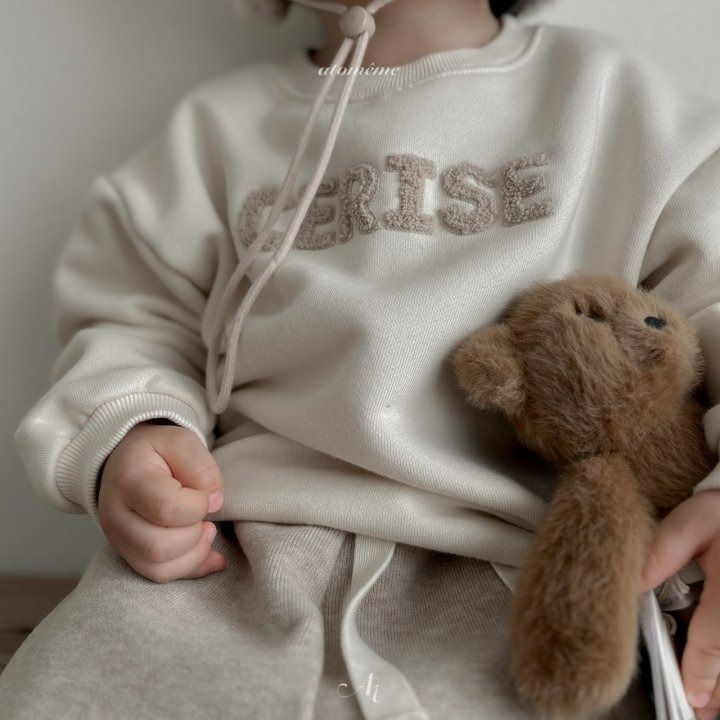 Atomeme 上衣 아토메메 부클맨투맨-細節圖9