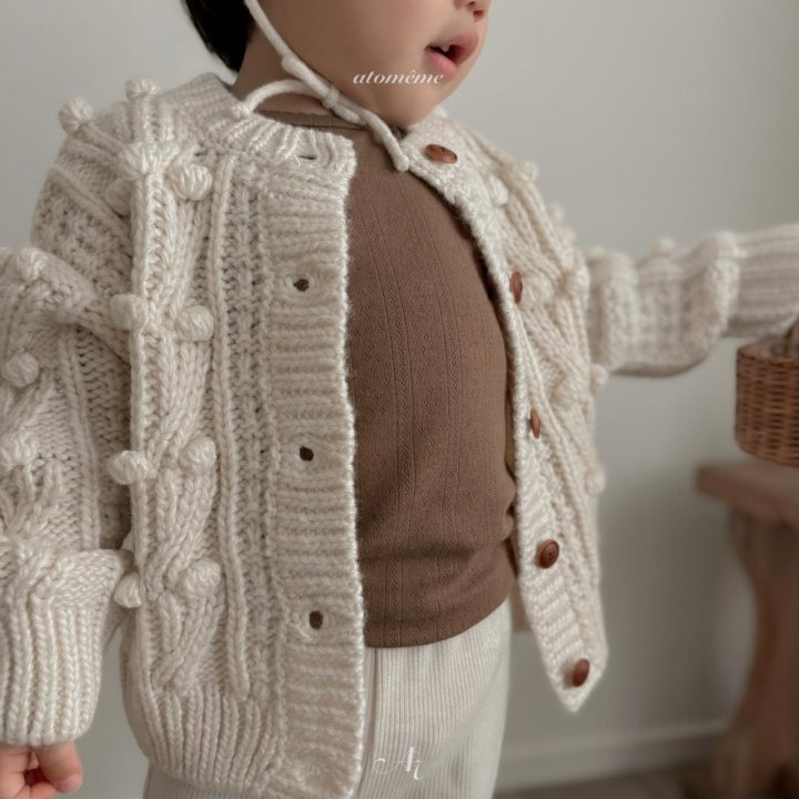 Atomeme 上衣 아토메메 아일렛핀코트티-細節圖4