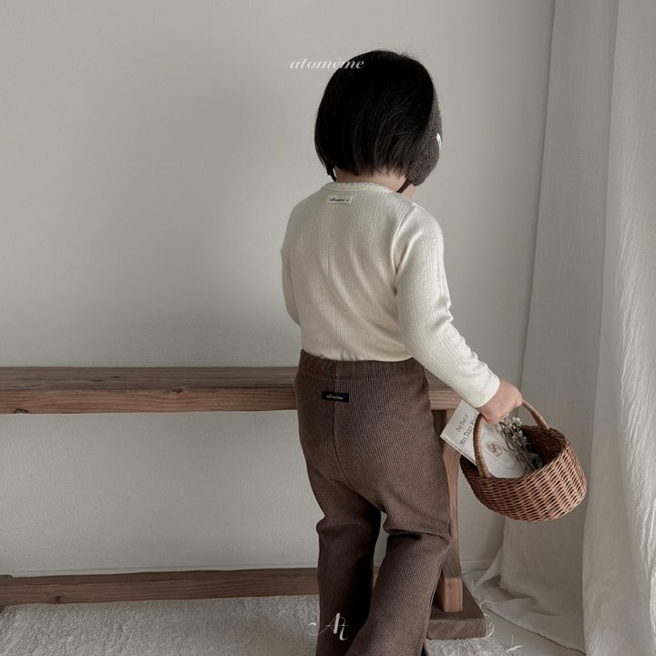 Atomeme 上衣 아토메메 아일렛핀코트티-細節圖8