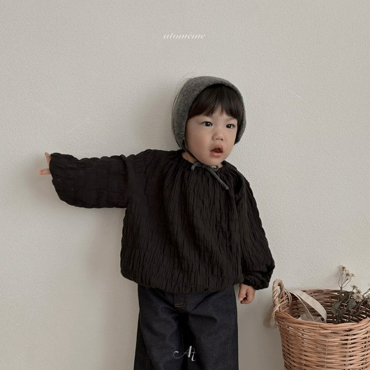 Atomeme 上衣 아토메메 볼륨블라우스-細節圖2