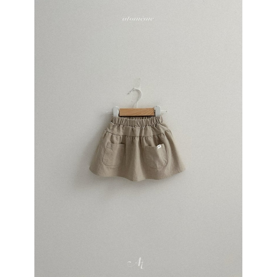 Atomeme 裙子 아토메메 포켓스커트-規格圖11