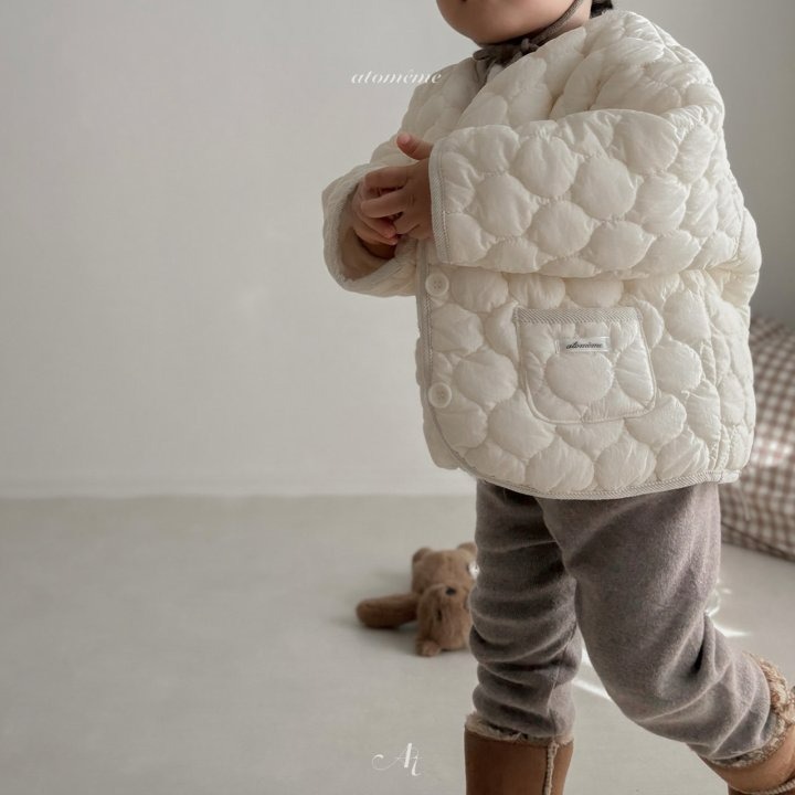 Atomeme 外套 아토메메 쿠리퀼팅자켓-細節圖3