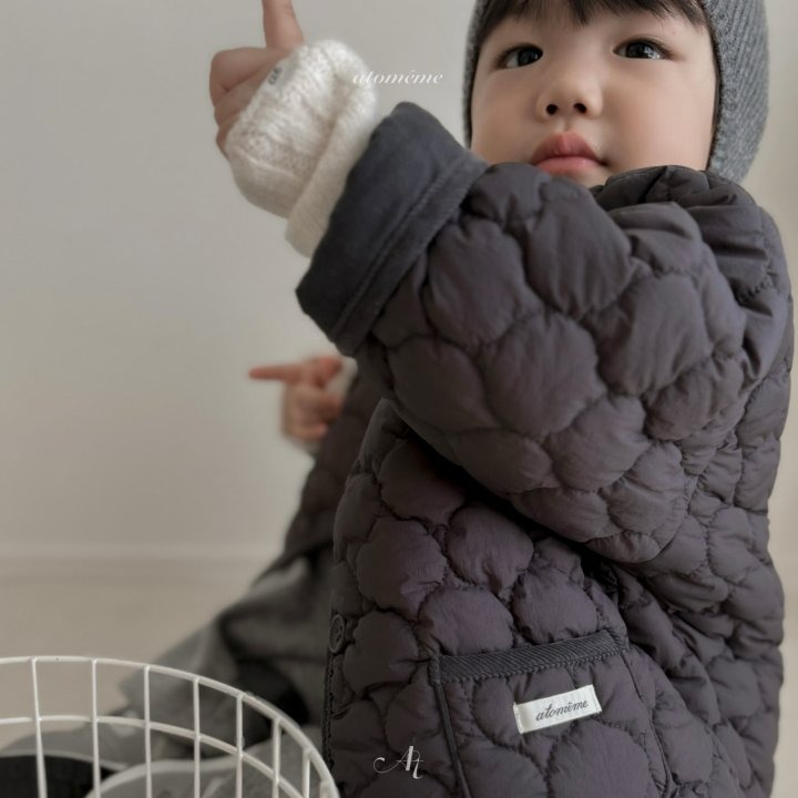 Atomeme 外套 아토메메 쿠리퀼팅자켓-細節圖6