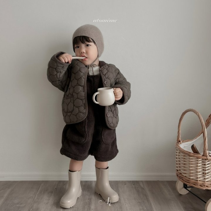 Atomeme 外套 아토메메 쿠리퀼팅자켓-細節圖8