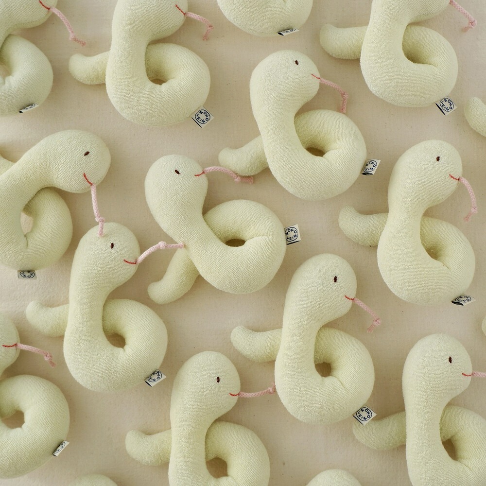 MONOLEIM 蛇年安撫娃娃&收納袋  모노레임 Snake Toy & Pouch-細節圖3