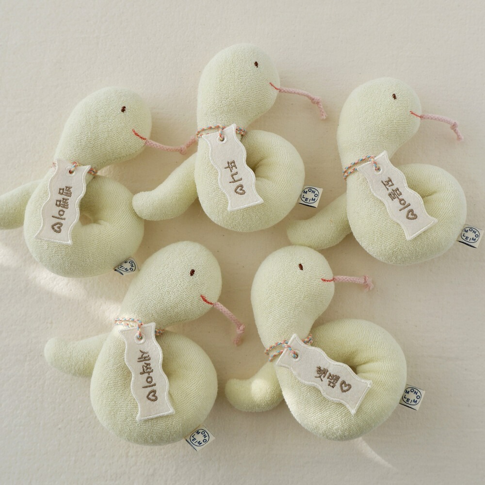 MONOLEIM 蛇年安撫娃娃&收納袋  모노레임 Snake Toy & Pouch-細節圖4