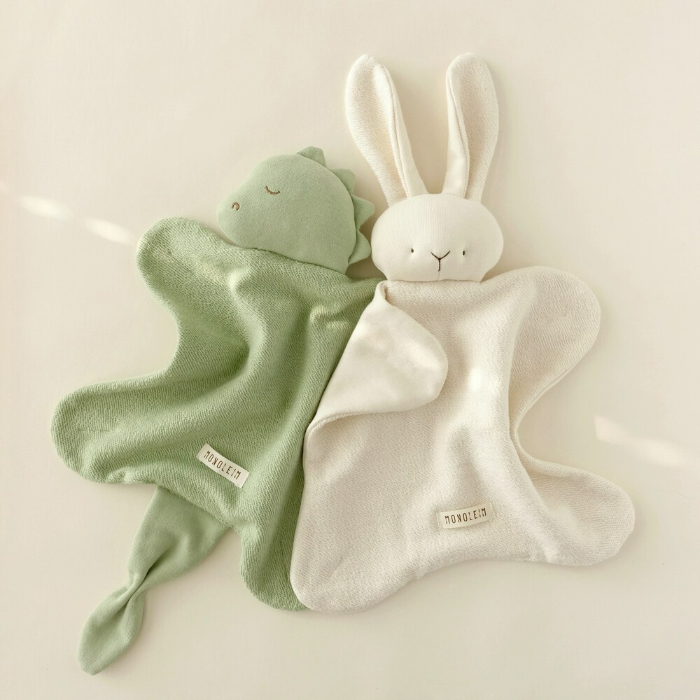 MONOLEIM 安撫巾 恐龍 모노레임 Organic Hug Dino-細節圖6