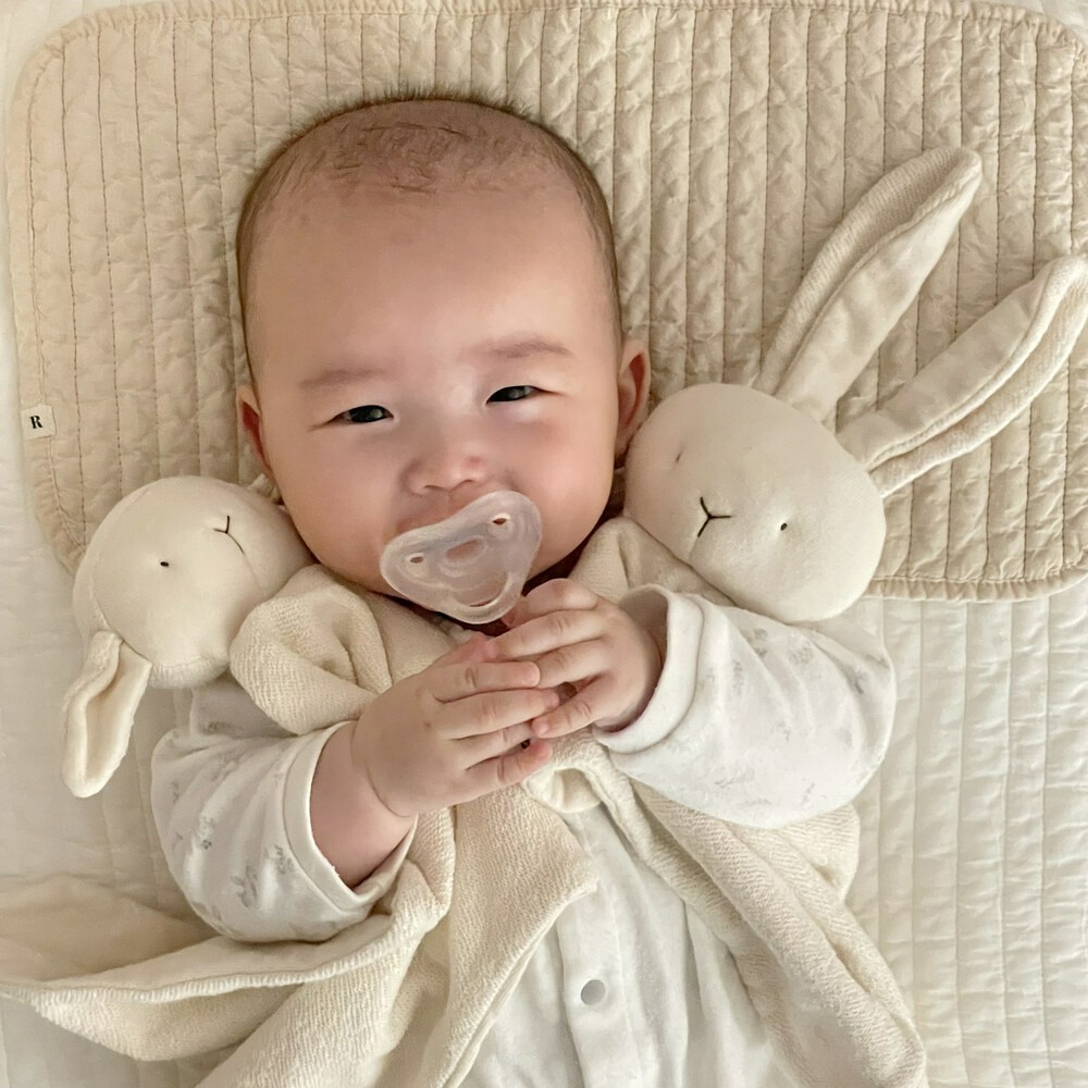 MONOLEIM 安撫巾 兔子 모노레임 Organic Hug Rabbit-細節圖8