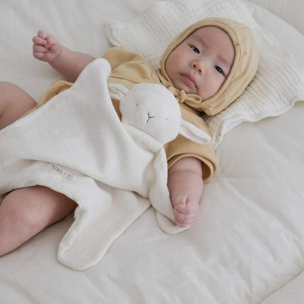 MONOLEIM 安撫巾 洋 모노레임 Organic Hug Lamb(M)-細節圖4