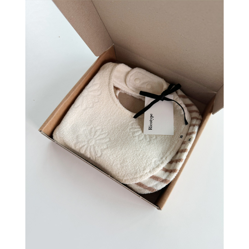 韓國製  雛菊質感圍兜 Daisy Bib-細節圖2