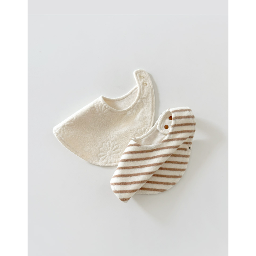 韓國製  雛菊質感圍兜 Daisy Bib-細節圖3