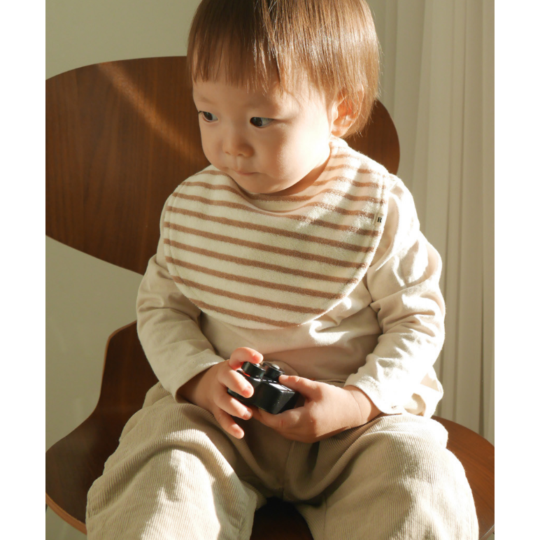 韓國製  雛菊質感圍兜 Daisy Bib-細節圖6