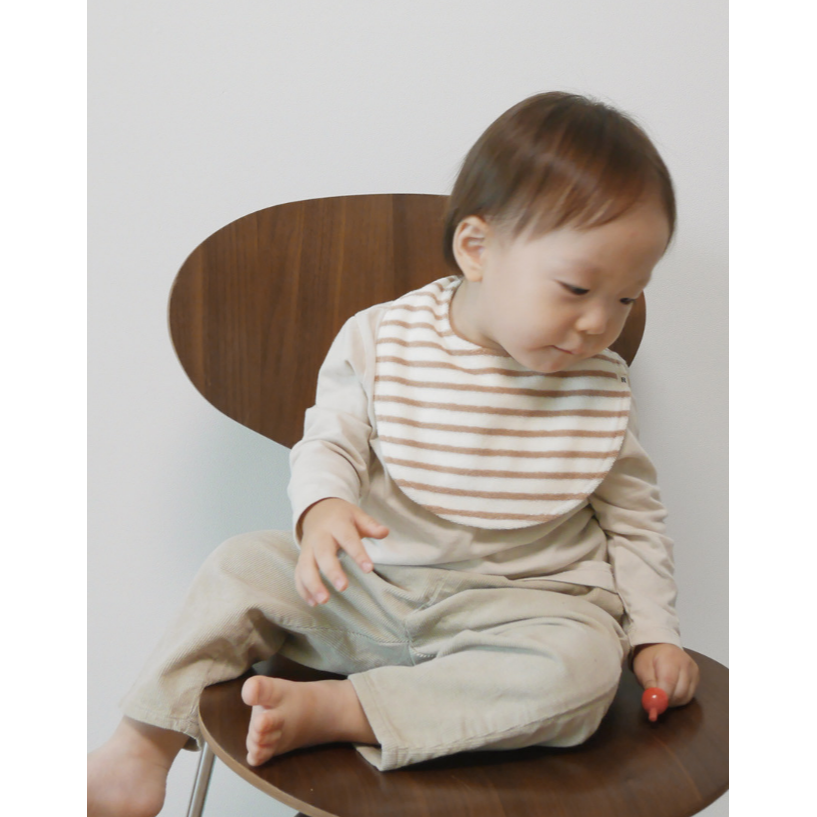 韓國製  雛菊質感圍兜 Daisy Bib-細節圖7