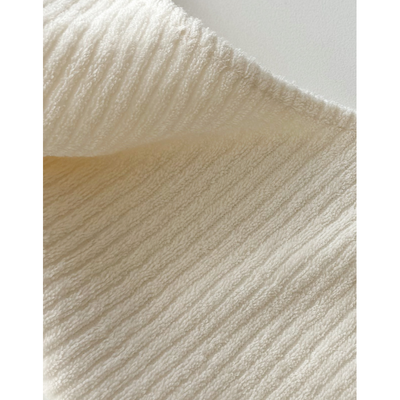 韓國製 花卉質感圍兜 Flower Bib-細節圖10