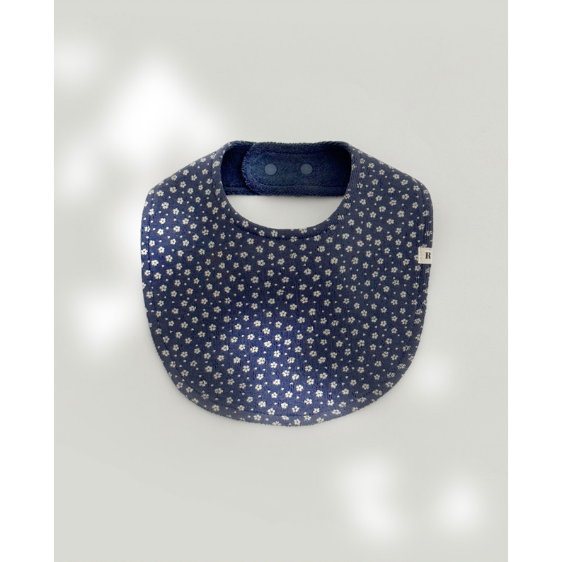 韓國製 花卉質感圍兜 Flower Bib-細節圖11