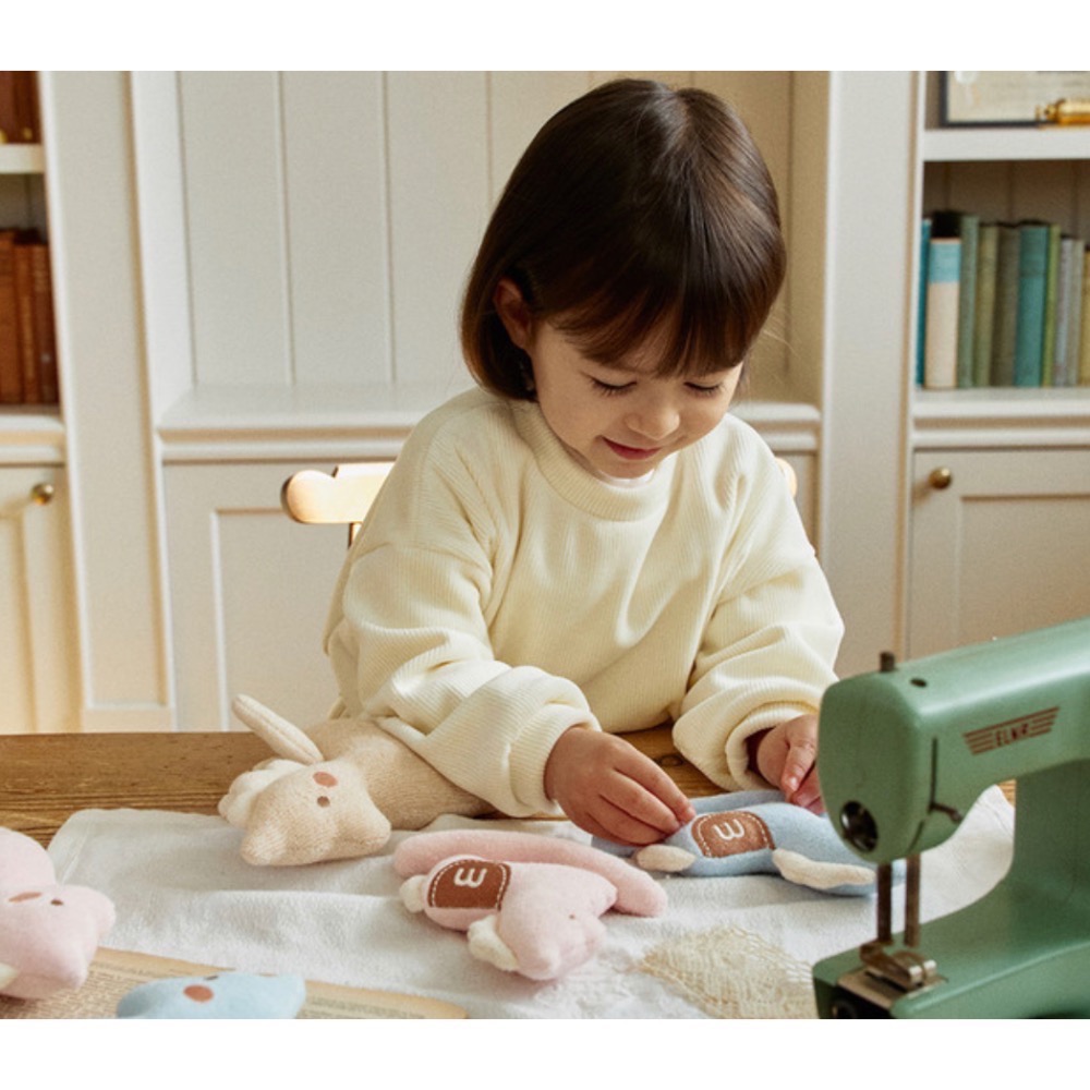 韓國製 馬年寶寶手工安撫玩偶 禮盒 小木馬/獨角獸-細節圖5