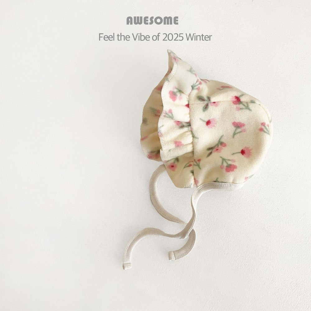 韓國製 新春碎花韓服 過年新衣(含帽子) Awesome 어썸베베 포근후리스한복-細節圖8