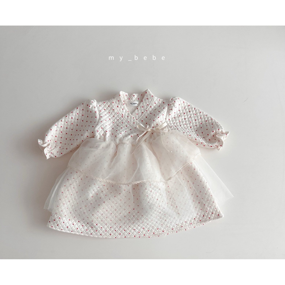 韓國 MY BEBE 新年迎春韓服 (頭飾另購) 마이베베 누빔보넷-細節圖5