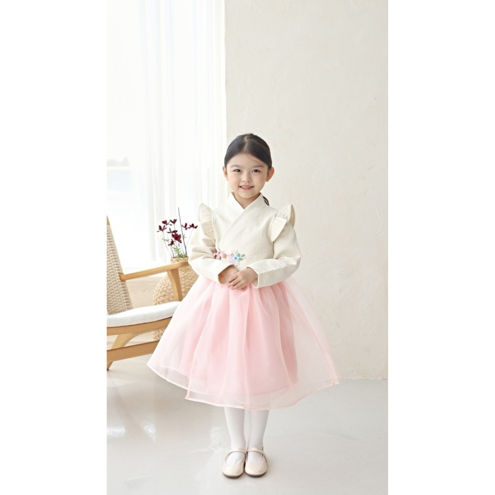 韓國製 新春薔薇花語韓服 BBB 장미 계열 잔꽃-細節圖10