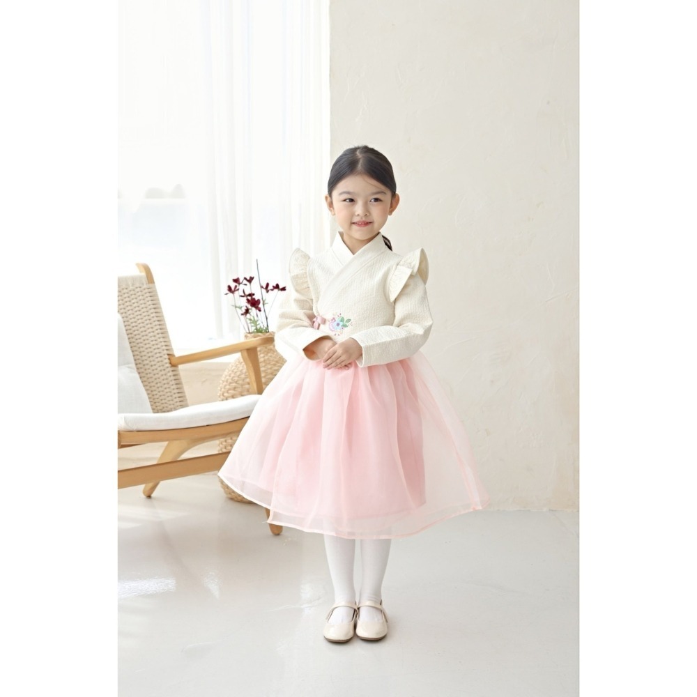 韓國製 新春薔薇花語韓服 BBB 장미 계열 잔꽃-細節圖11