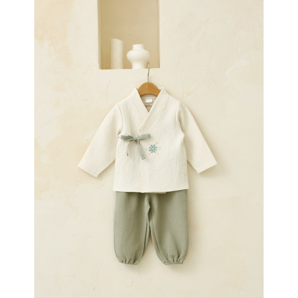 韓國 新春綠芽韓服 BBB 도령한복-細節圖2