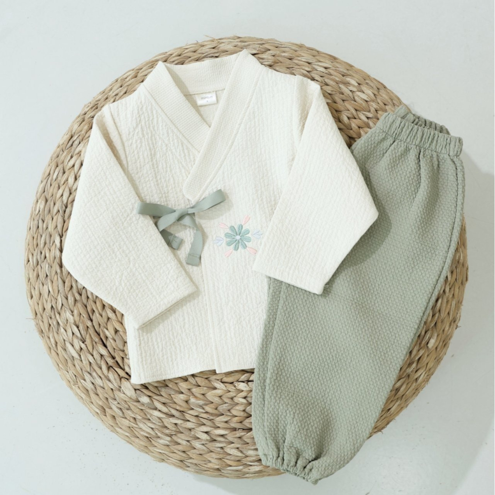 韓國 新春綠芽韓服 BBB 도령한복-細節圖3