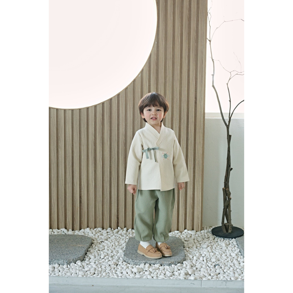 韓國 新春綠芽韓服 BBB 도령한복-細節圖6