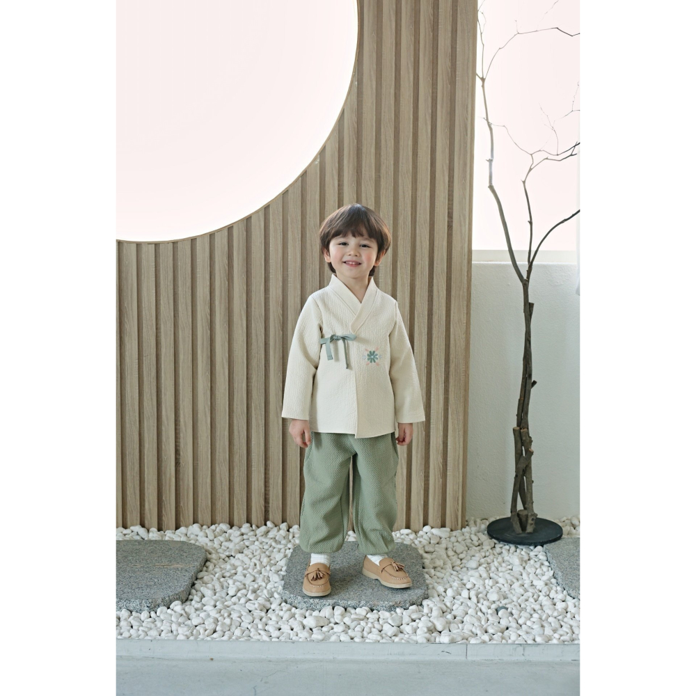 韓國 新春綠芽韓服 BBB 도령한복-細節圖8