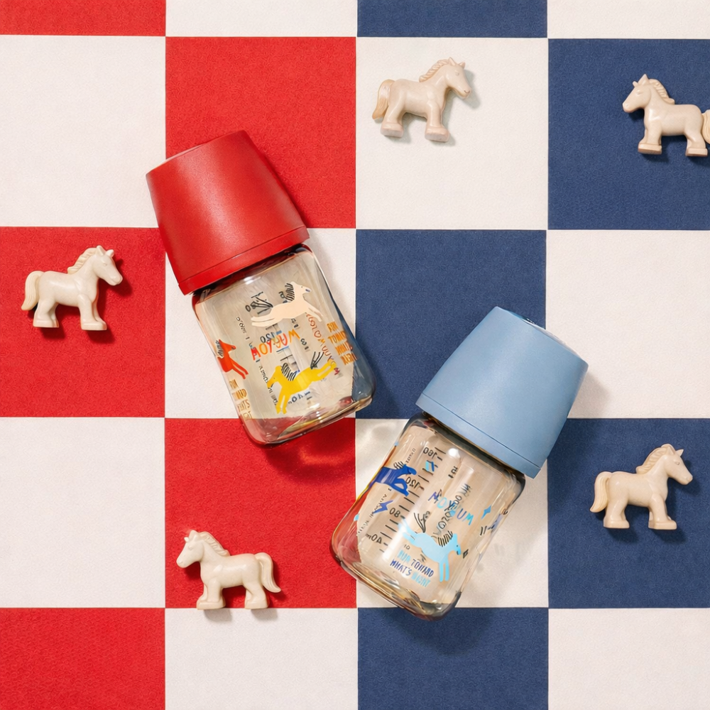 新品優惠 Moyuum 馬年小馬奶瓶組 170ml/270ml 三個/組-細節圖4