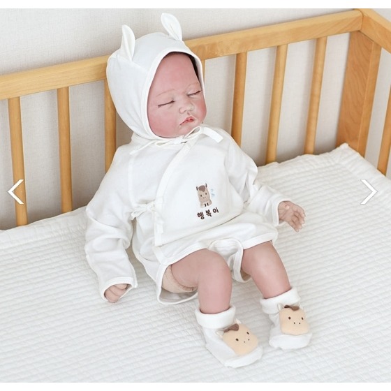 韓國製 馬年小馬鞋襪&小馬圍兜 禮盒套組 孕婦寫真-細節圖6