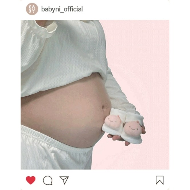 韓國製 馬年小馬鞋襪&小馬圍兜 禮盒套組 孕婦寫真-細節圖7