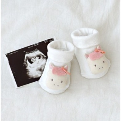 韓國製 馬年小馬鞋襪&小馬圍兜 禮盒套組 孕婦寫真-細節圖8