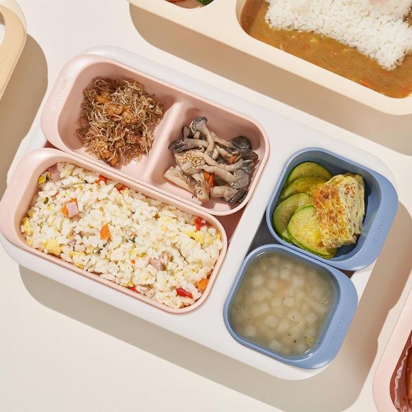 Moyuum 多格分裝餐盤 멀티 디바이더 토핑이유식 유아식판-細節圖2