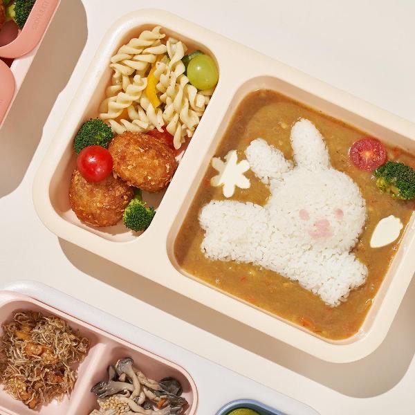 Moyuum 多格分裝餐盤 멀티 디바이더 토핑이유식 유아식판-細節圖3