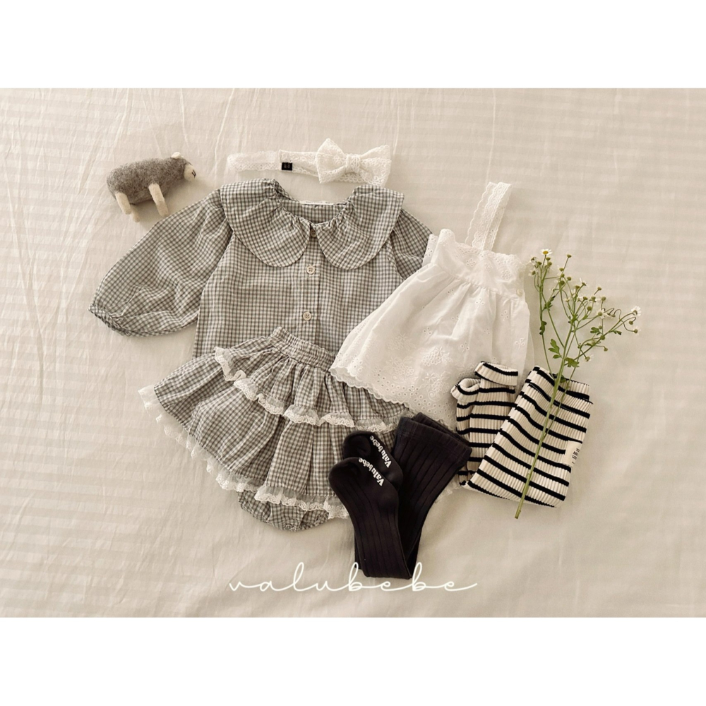 Valubebe 上衣 벨루베베 애니빅카라블라우스-細節圖3