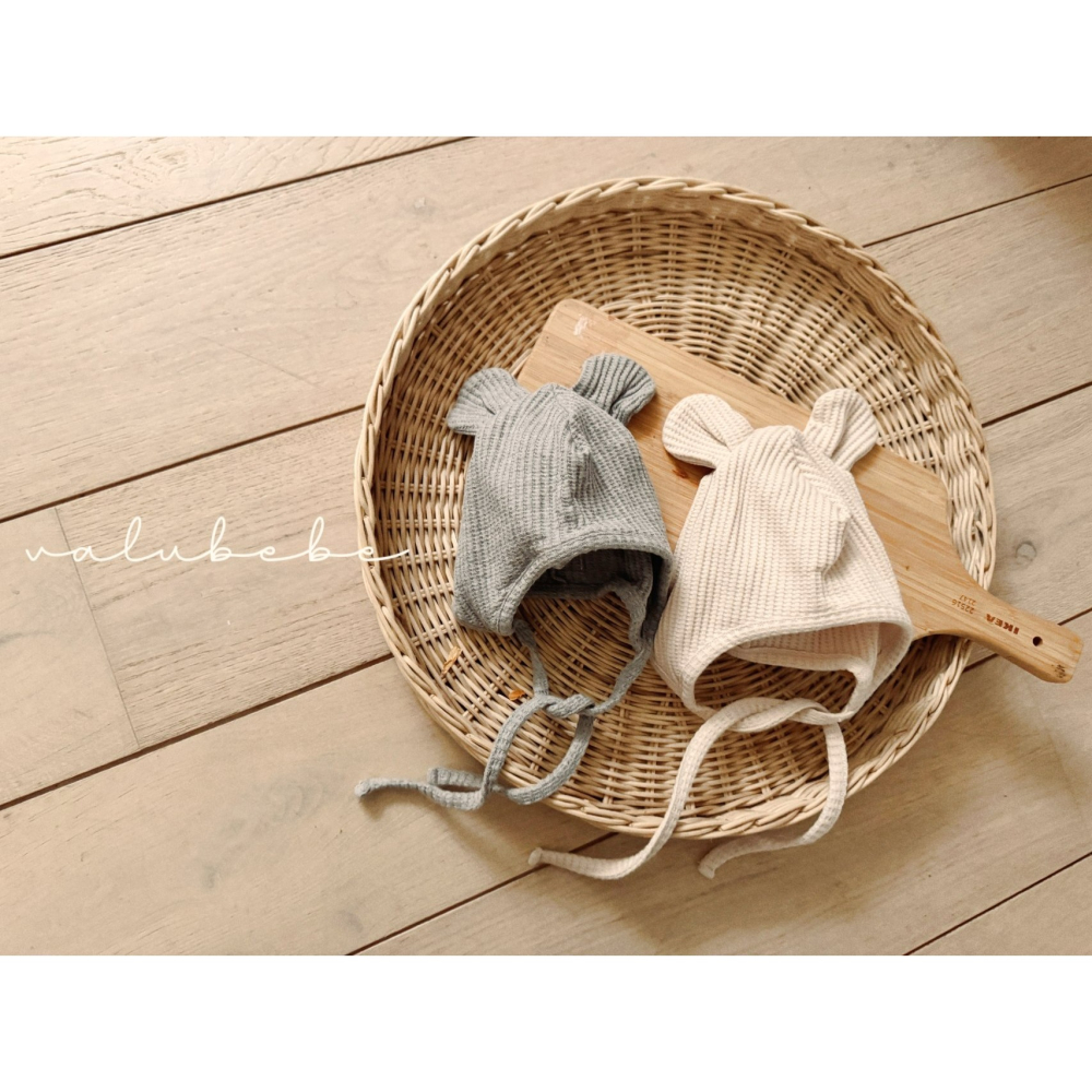 Valubebe 帽子 벨루베베 와플곰보닛햇-細節圖3