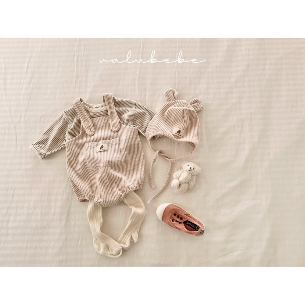 Valubebe 包屁衣 벨루베베 와플멜빵슈트-細節圖8