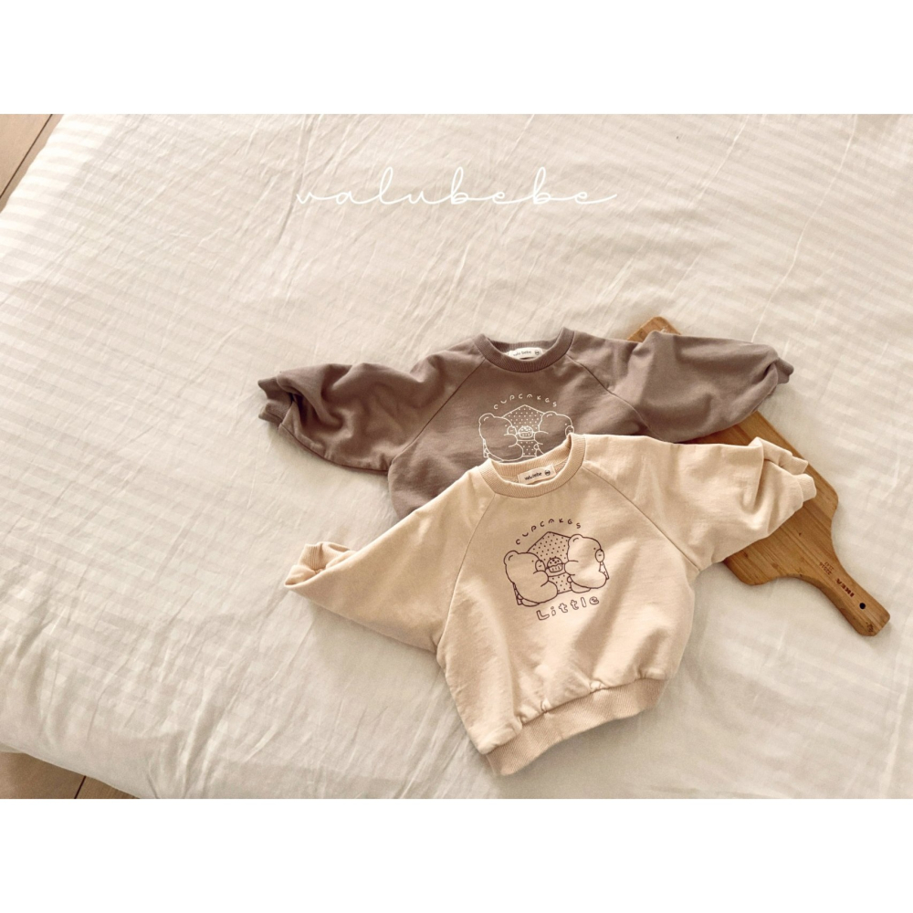 Valubebe 上衣 벨루베베 컵케익맨투맨-細節圖2