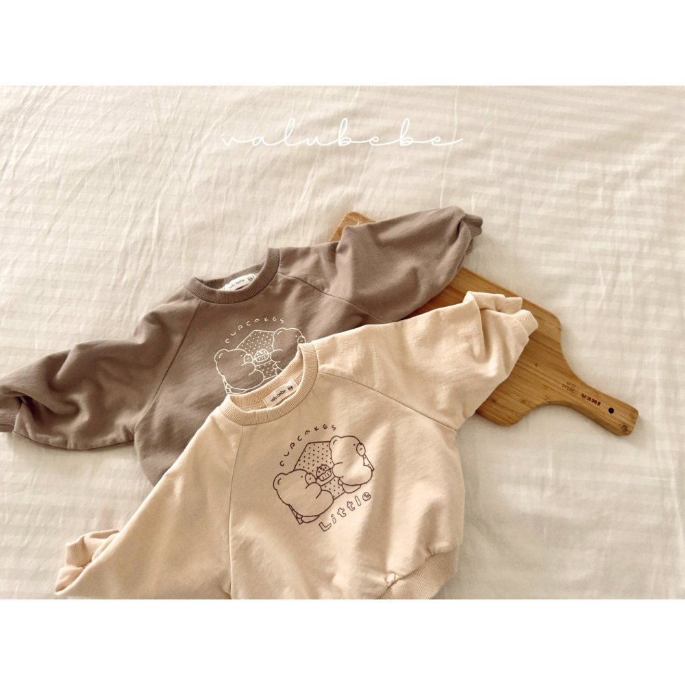 Valubebe 上衣 벨루베베 컵케익맨투맨-細節圖3