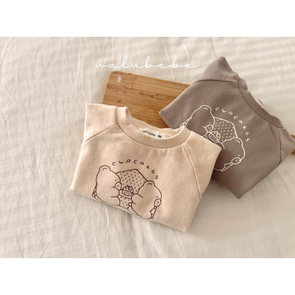 Valubebe 上衣 벨루베베 컵케익맨투맨-細節圖4